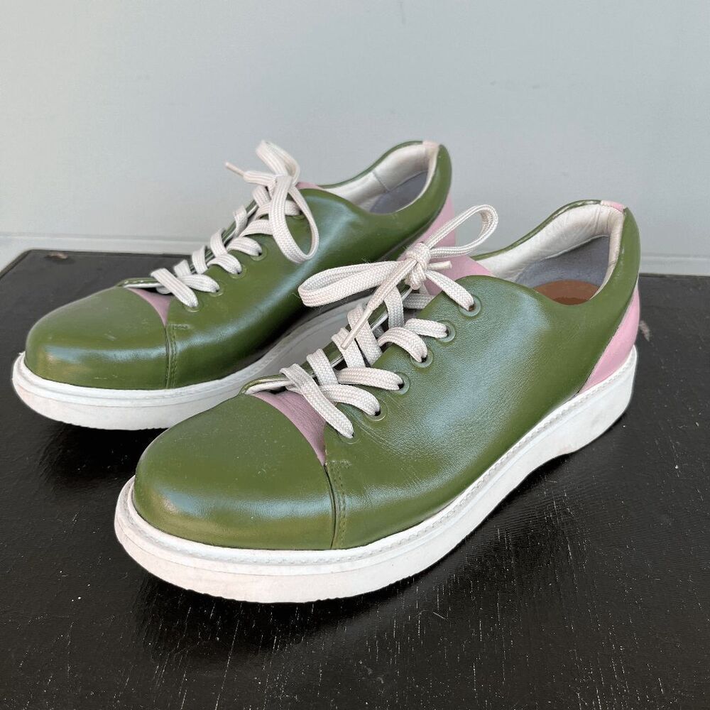 Samuel Hubbard Women's 9 Full Grain Leather Walking Shoe - Custom Color